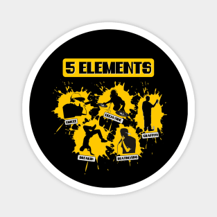 5 Elements Magnet